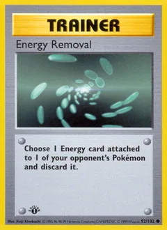 Energy Removal #92