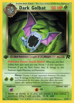 Dark Golbat #24