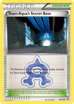 Team Aqua's Secret Base #28