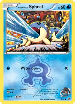 Team Aqua's Spheal #3