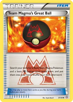 Team Magma's Great Ball #31