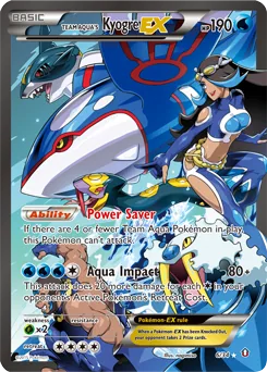 Team Aqua's Kyogre-EX #6