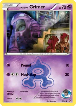 Team Aqua's Grimer #7