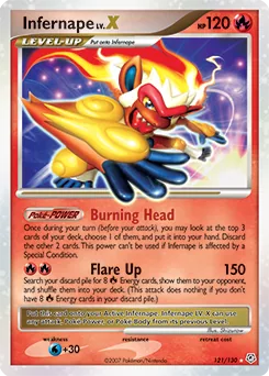Infernape LV.X #121