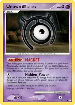 Unown [M] #66