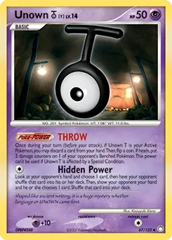 Unown [T] #67