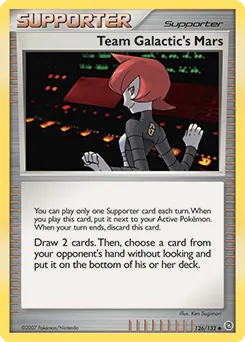 Team Galactic's Mars #126