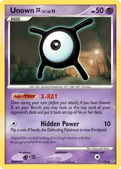 Unown [X] #71