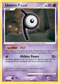 Unown [P] #33