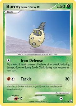 Burmy Sandy Cloak #54