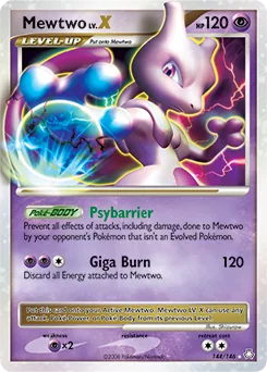 Mewtwo LV.X #144