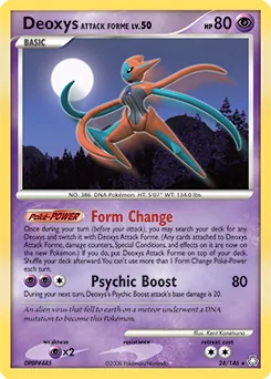 Deoxys Attack Forme #24