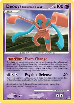 Deoxys Defense Forme #25