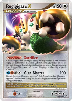 Regigigas LV.X #100