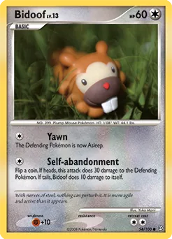 Bidoof #54
