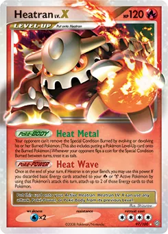 Heatran LV.X #97