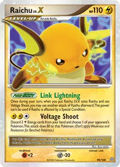 Raichu LV.X #99