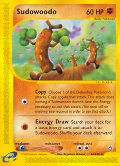 Sudowoodo #36