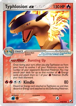 Typhlosion ex #110