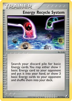 Energy Recycle System #81