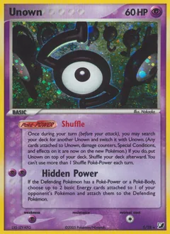 Unown #S