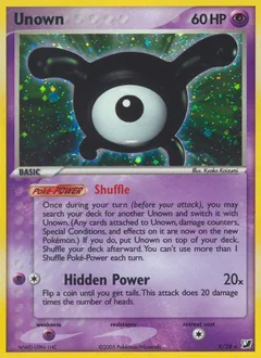 Unown #X