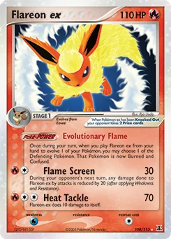 Flareon ex #108