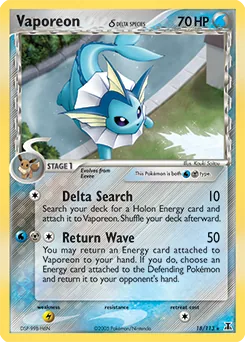 Vaporeon δ #18