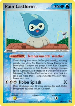 Rain Castform #26