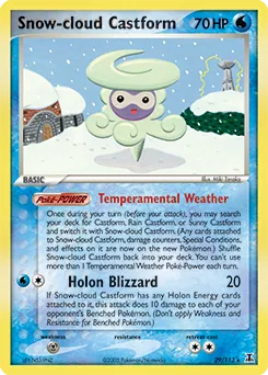 Snow-cloud Castform #29