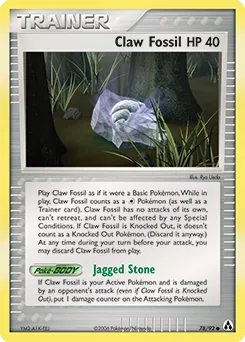 Claw Fossil #78