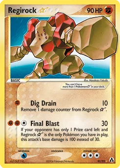 Regirock ★ #91