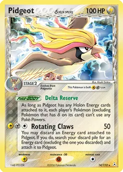 Pidgeot δ #14