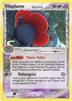 Vileplume δ #17