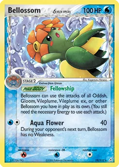 Bellossom δ #19