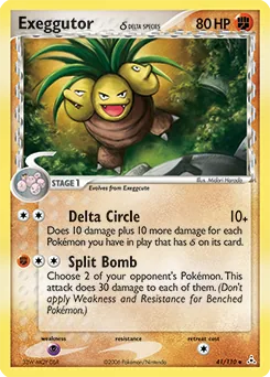 Exeggutor δ #41