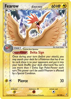 Fearow δ #18
