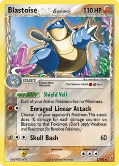 Blastoise δ #2