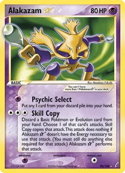 Alakazam ★ #99