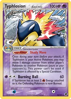 Typhlosion δ #12