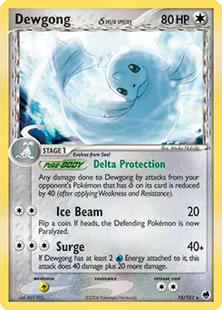 Dewgong δ #15