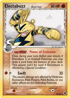 Electabuzz δ #29