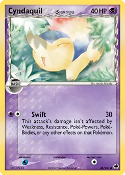 Cyndaquil δ #45