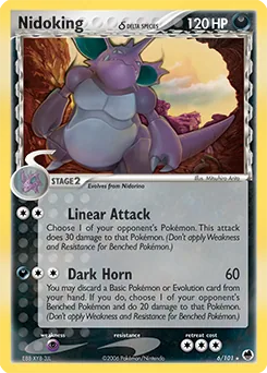 Nidoking δ #6