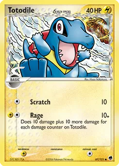 Totodile δ #67