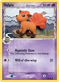 Vulpix δ #70