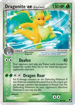 Dragonite ex δ #91