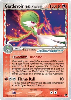 Gardevoir ex δ #93