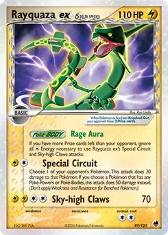Rayquaza ex δ #97