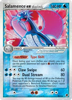 Salamence ex δ #98